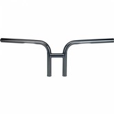 Biltwell High Drag Handlebars - Black Dimpled