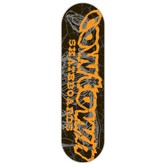 COWTOWN SKELETON DECK (BLACK/ORANGE)