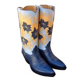 Liberty Women's Morning Lily Boot (Navy/Sky/Yellow)