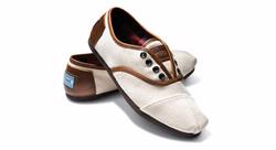 Aira Toms, Canvas with  Leather Detail