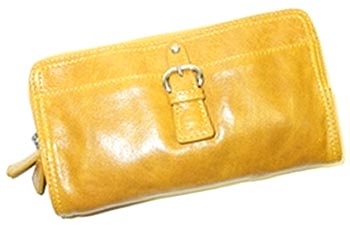 Tano chicklit wallet in curry yellow