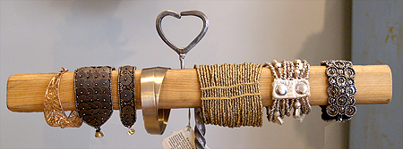 Wide assortment of bracelets