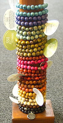 Seed bracelets from Seeds of Life