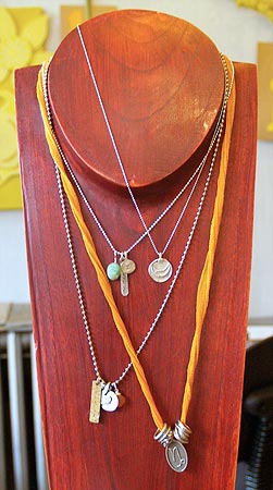 Charm necklaces