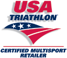 USA Triathlon Certified Multisport Retailer