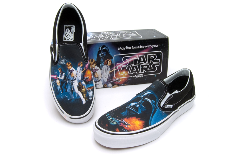 vans classic slip on x star wars