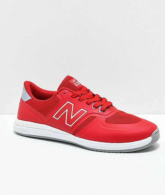 nb shoes red