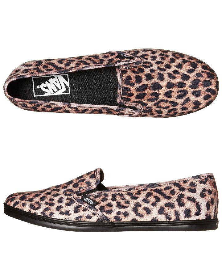 vans authentic lo pro leopard