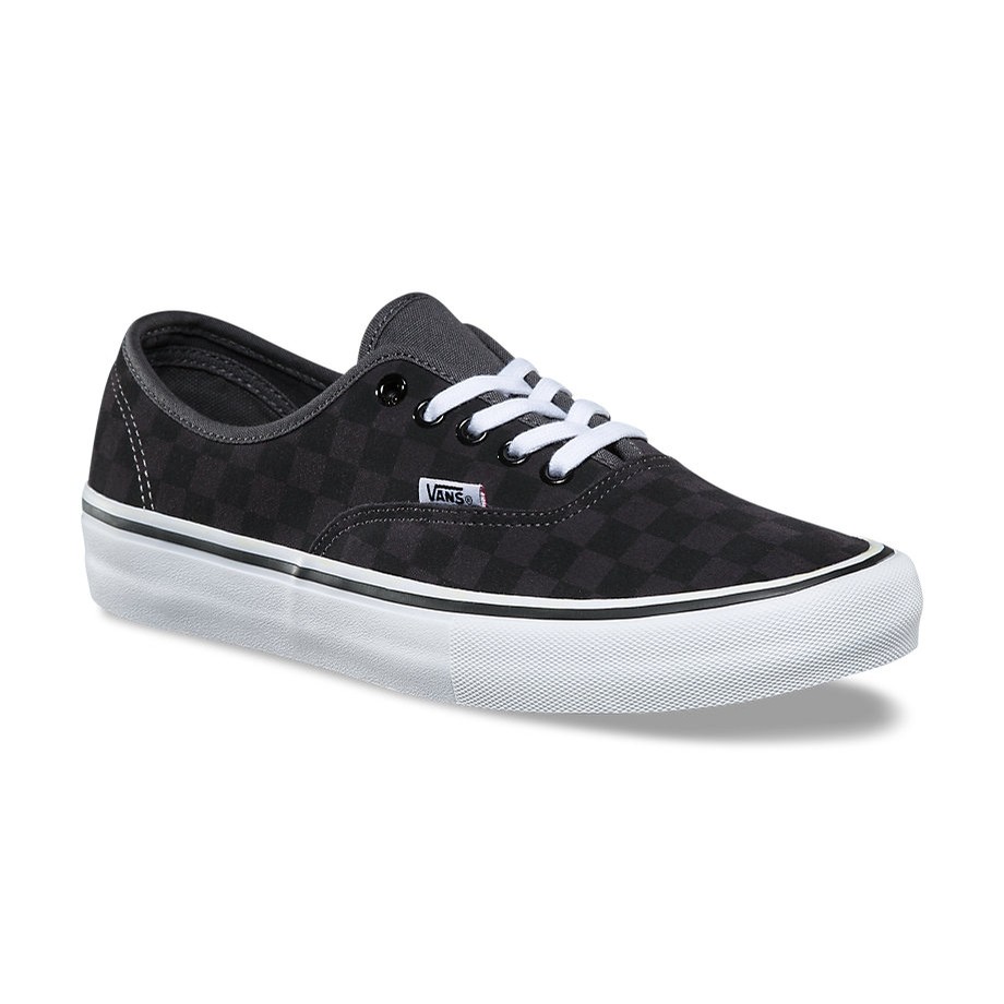 checkerboard vans authentic pro