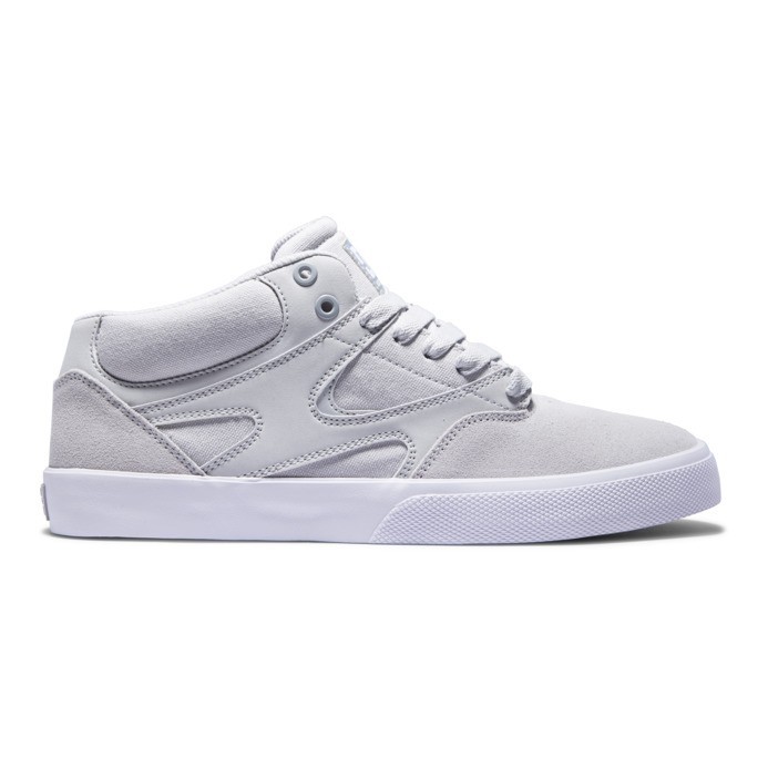 DC Kalis Vulc Mid Shoe (Grey/White 