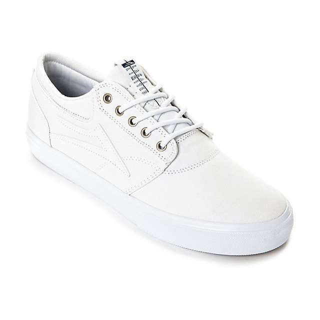 white lakai shoes