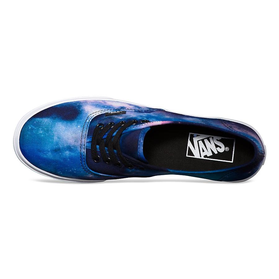 vans cosmic galaxy authentic lo pro womens shoes