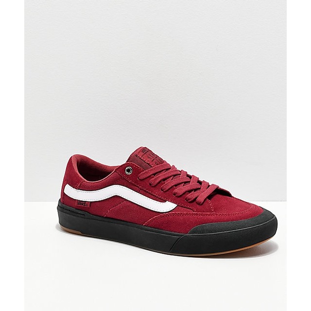 red rumba vans