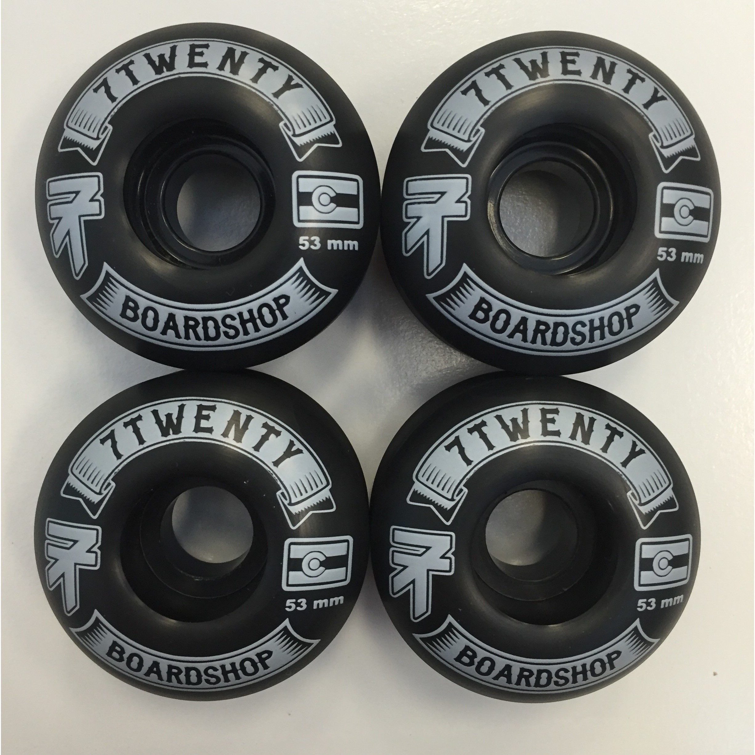7Twenty 7Twenty Gang Skateboard Wheels (Black) Skate Wheels