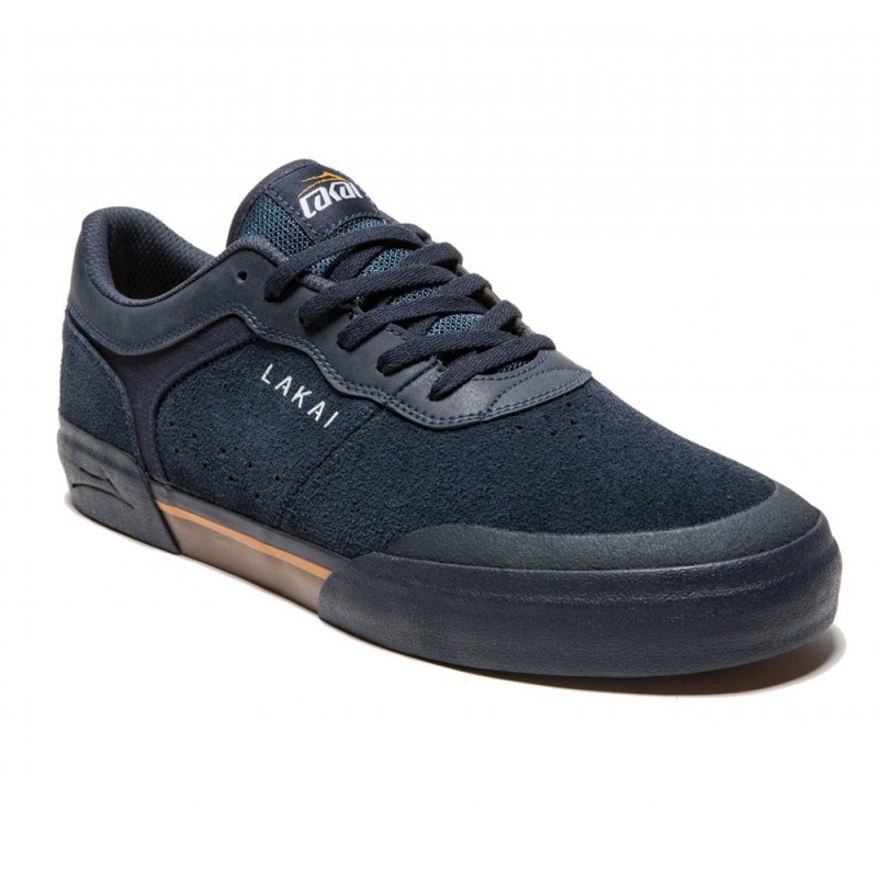 Lakai Staple Shoe (Navy/Gum Suede Rick 