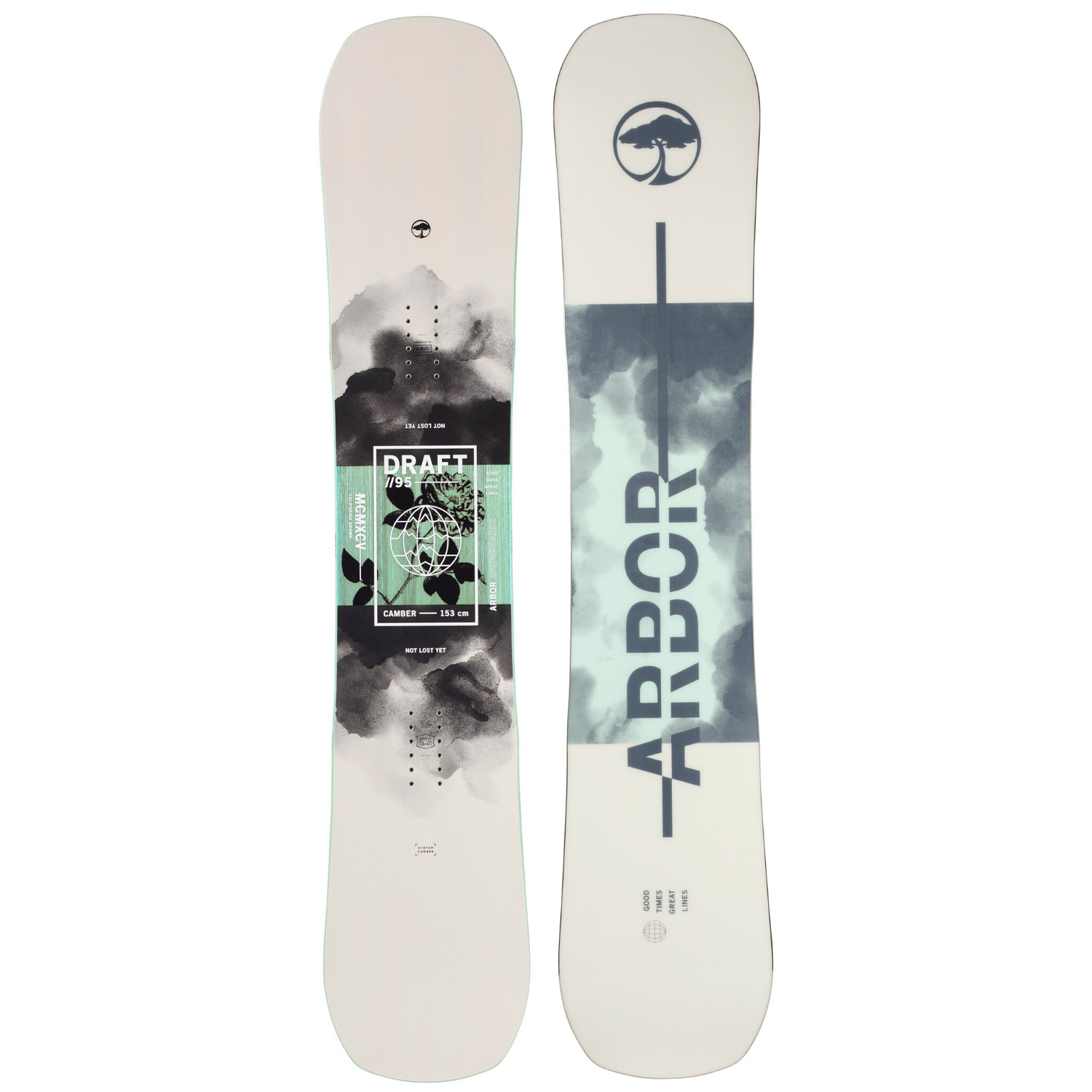 Arbor Draft Camber Snowboard (202021) Mens at Denver