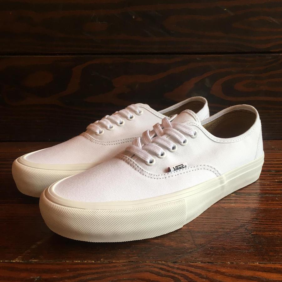 white authentic pro vans