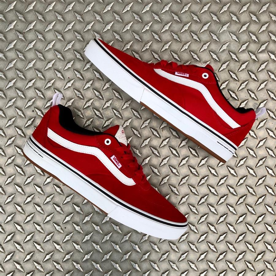 VANS KYLE WALKER PRO (RED/WHITE) FOOTWEAR at Blacklist