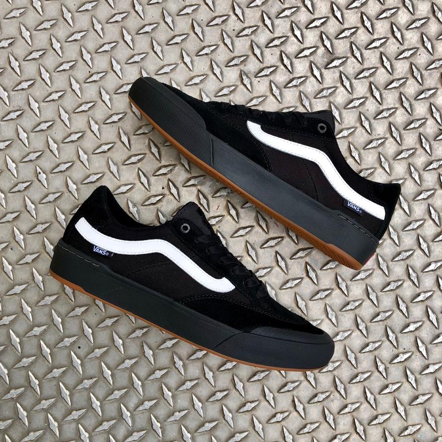 vans berle pro white black