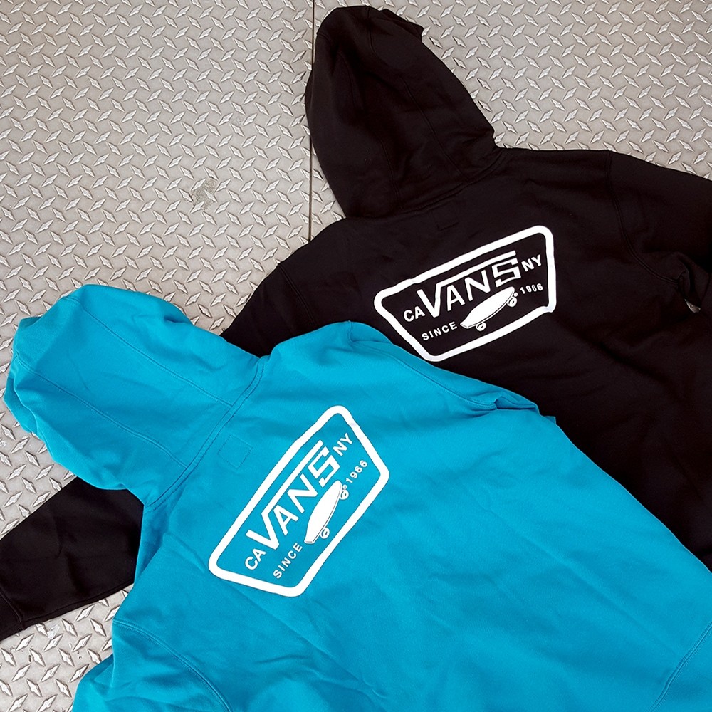 vans full patch hoodie