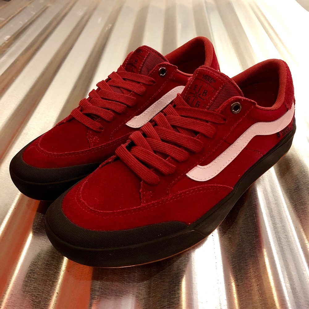 VANS BERLE PRO (RUMBA RED) FOOTWEAR at Blacklist