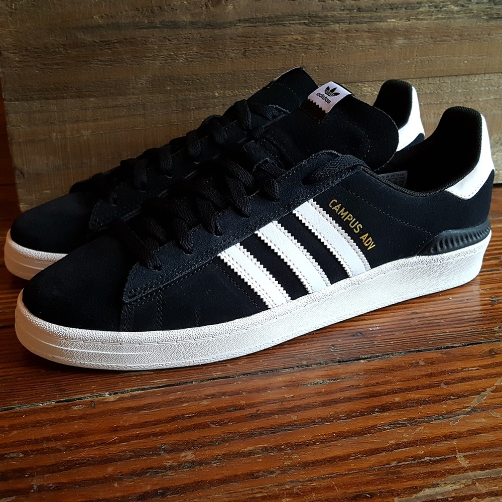 black adidas campus