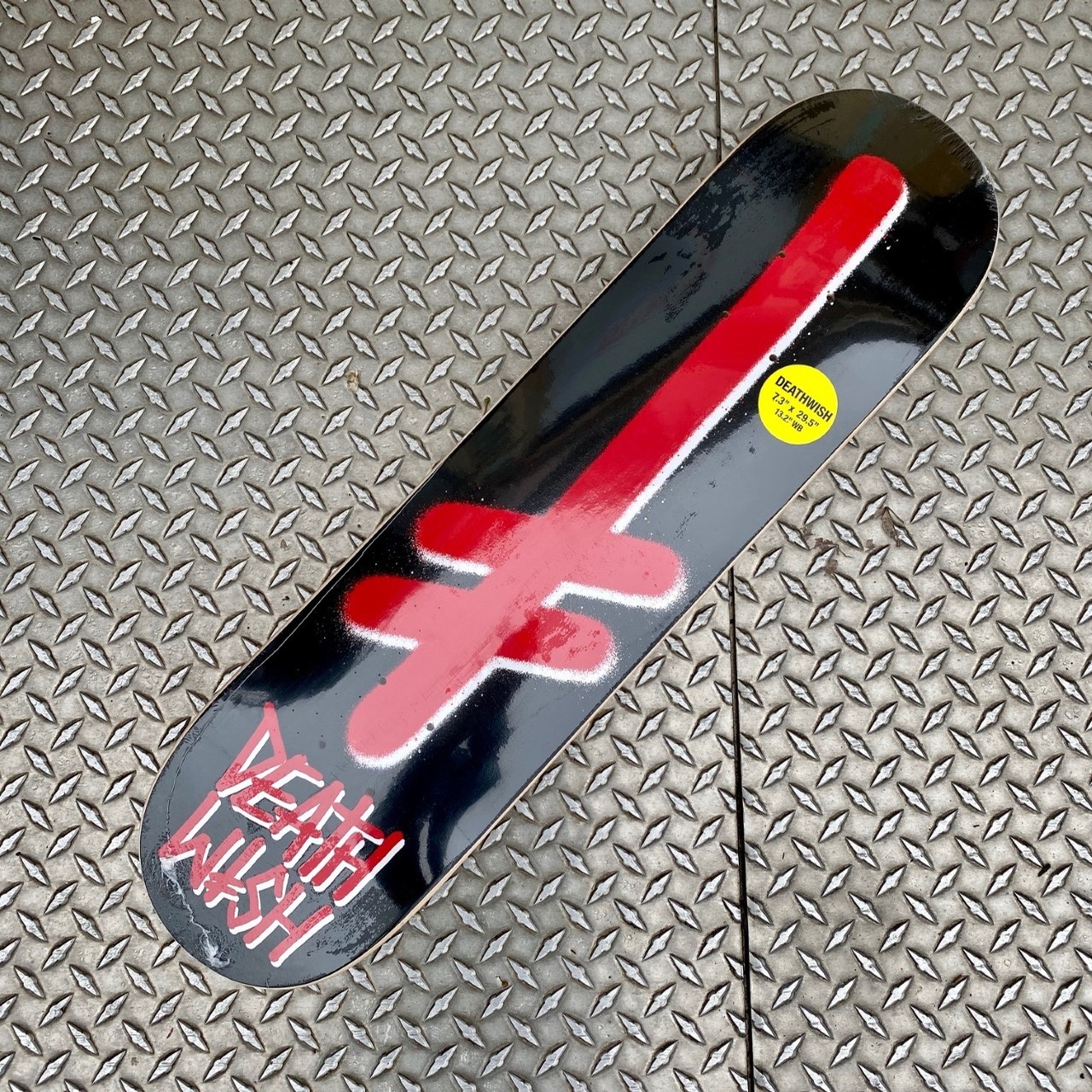 Deathwish Gang Logo Hardgoods Decks At Blacklist