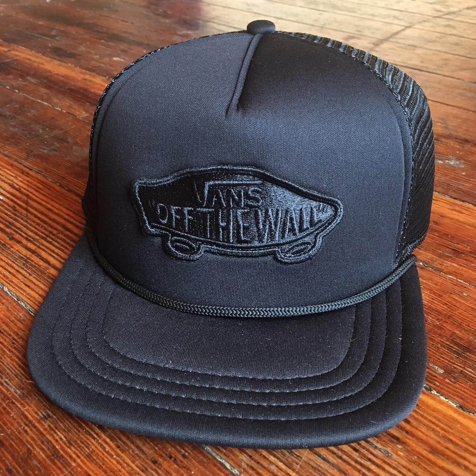 vans classic patch trucker hat