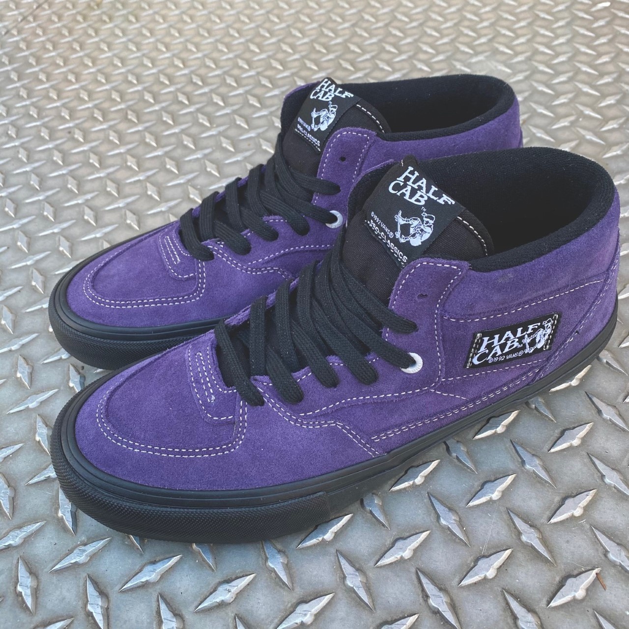 purple half cabs