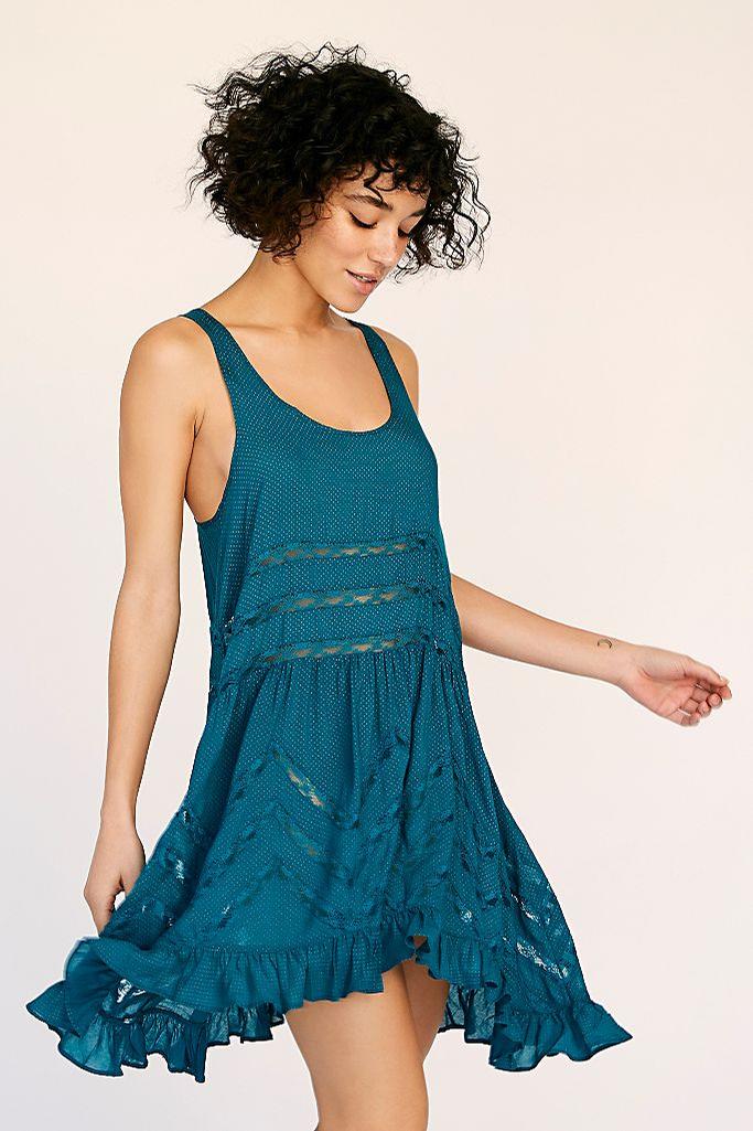 Lace Trapeze Slip at Blue Harvest 