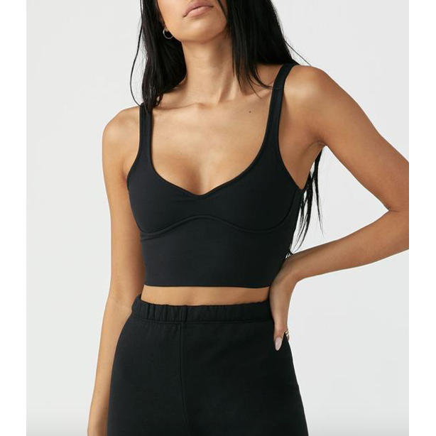 Contour Crop Tank