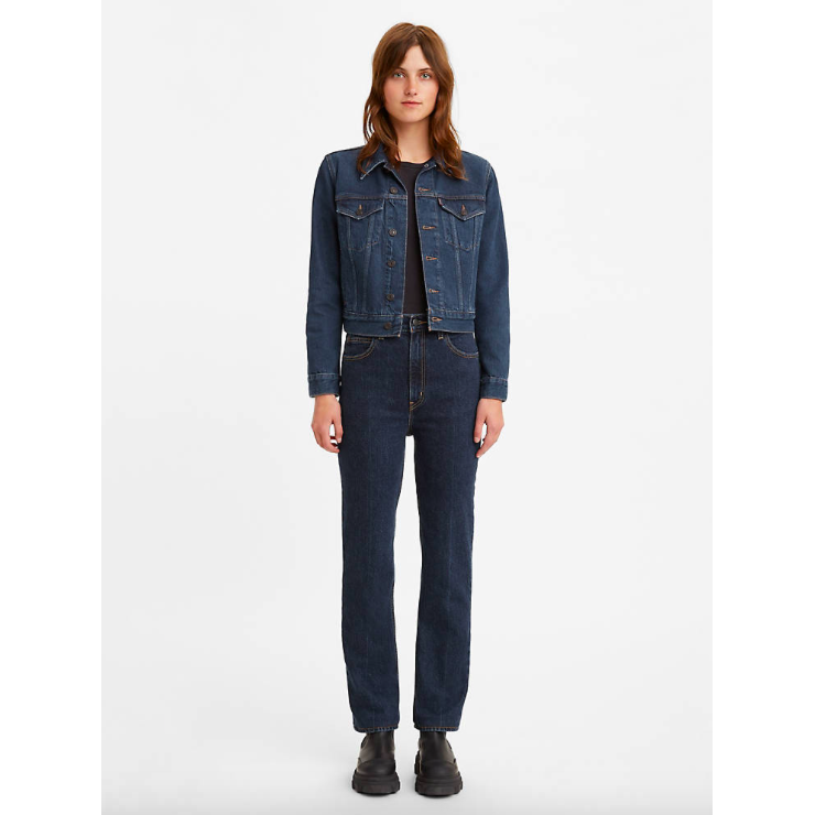 levi's high rise slim straight