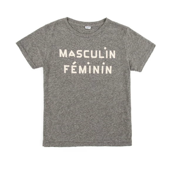 Camp Fit Tee (Grey/Cream)