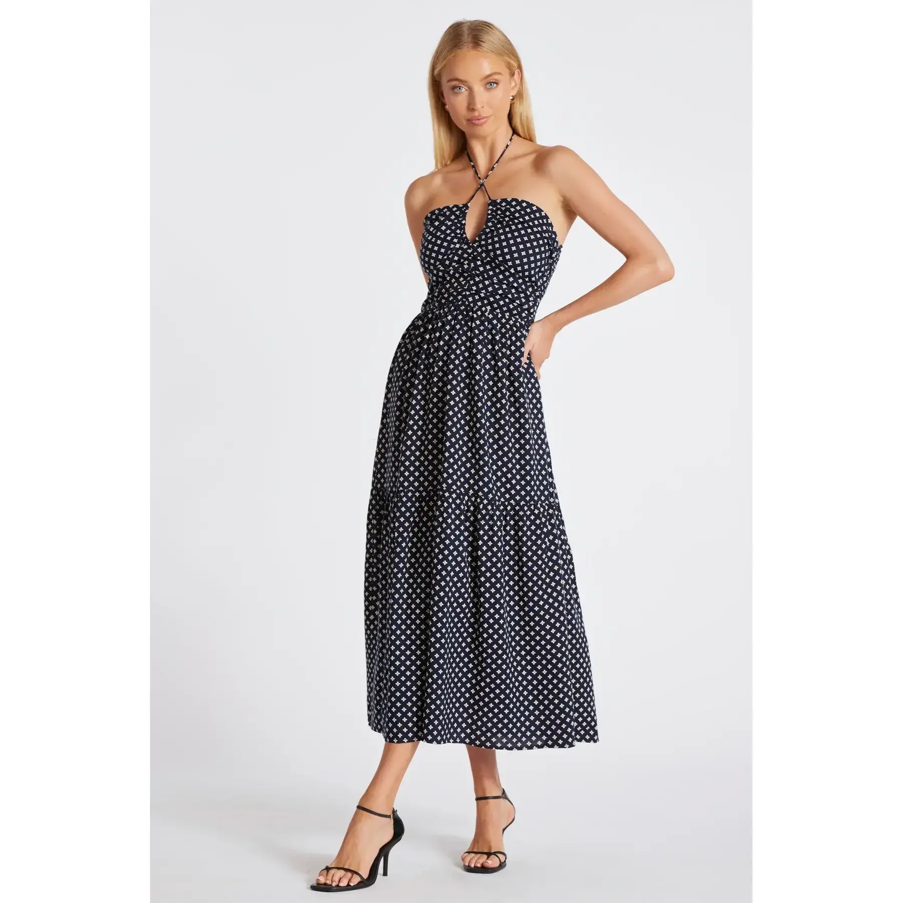 bishop and young aeries halter dress BISHOP & YOUNG Aeries Halter Dress Dresses at Boutique La Voga