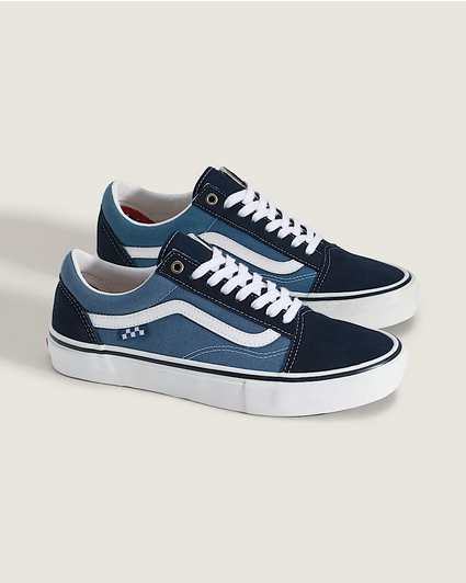 スケートボード Vans Skate Old Skool Navy/White 7.0 MN Vans Skate Old Skool (Navy/White) Mens at Cal Surf