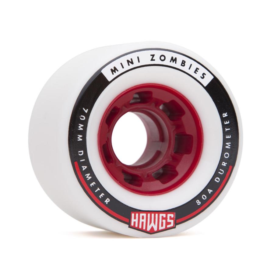Landyachtz Mini Zombie Hawgs 70mm 82a Yellow - Boarder Labs