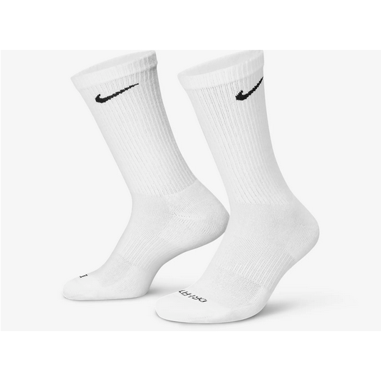 Everyday Plus Cushioned Crew Sock 3 Pack (white)
