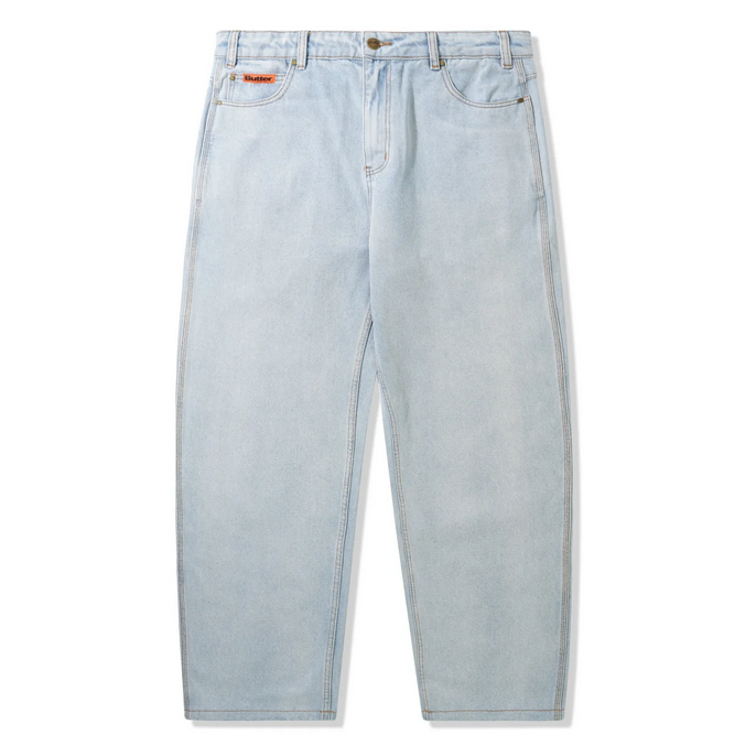 Butter Goods Baggy Denim (Light Blue) Jeans at Cal Surf