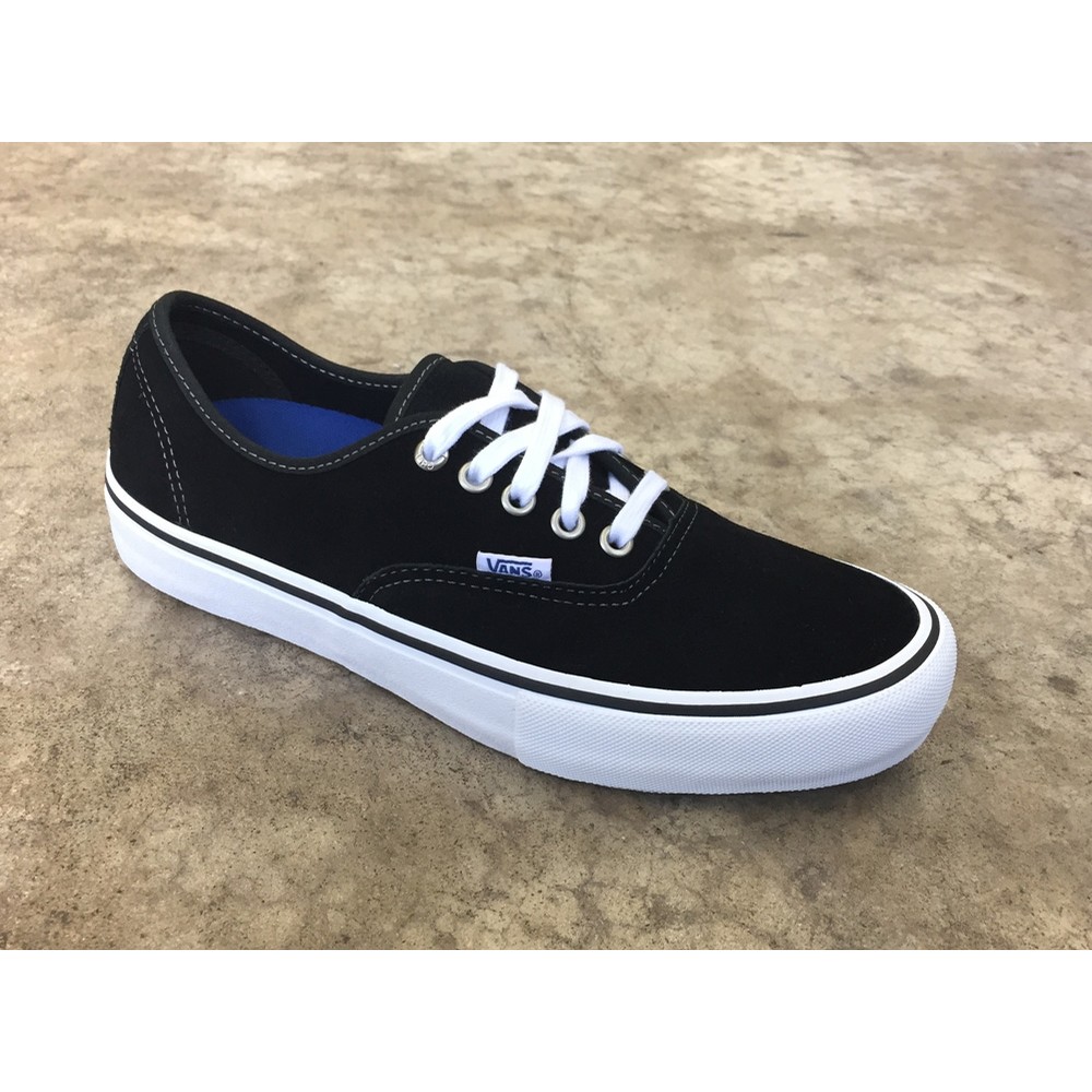 vans authentic pro suede black