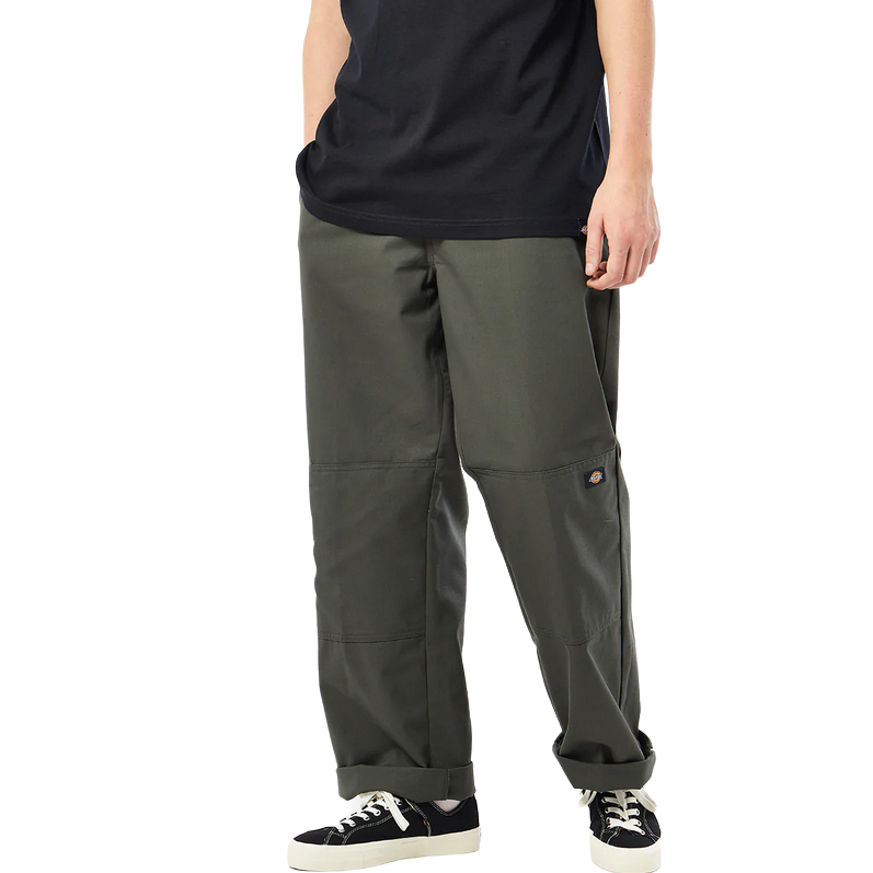 Dickies Skateboarding Double Knee (OLV) Mens Chinos, Twill Pants at Cal