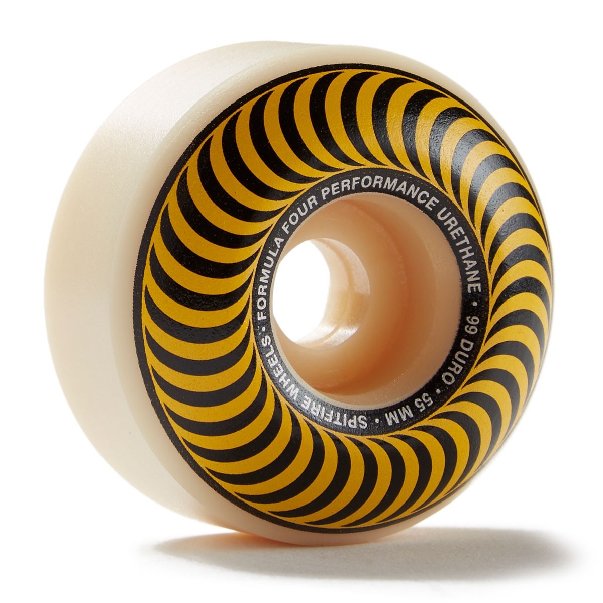 Spitfire Skateboard Wheels F4 Classics 101A Yellow 55mm Bones Reds Bearings Spitfire Skateboard Wheels F4 Classics 101A Yellow 55mm Bones Reds Bearings