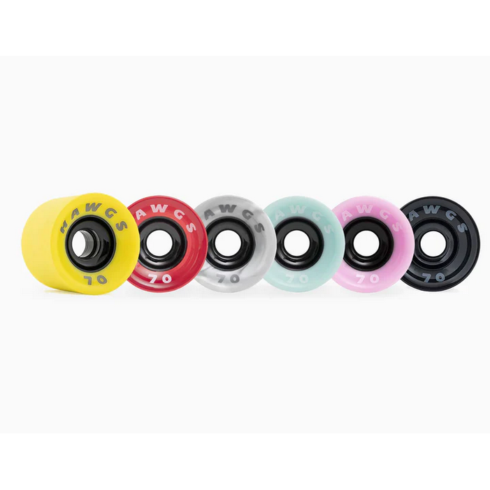 Beaten truck select leftovers Hawgs 70mm Supremes 78a Stone Ground Wheels at Cal Surf