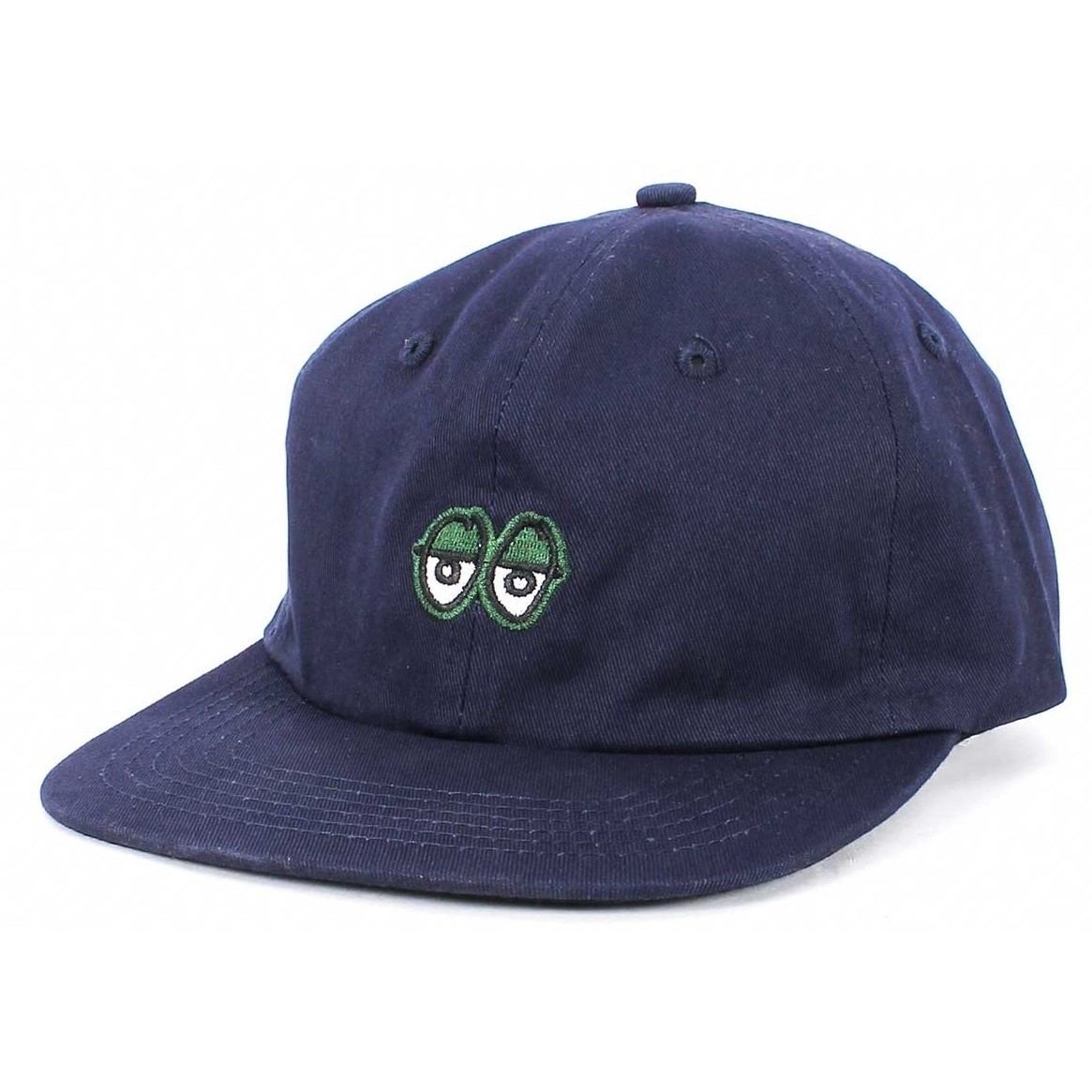 Krooked Eyes Strapback (Navy) Mens Hats 