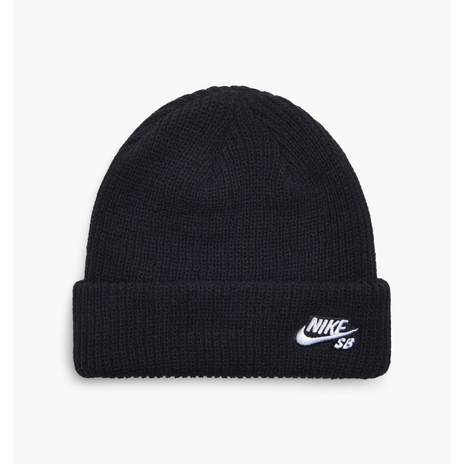 Nike SB Fisherman Beanie - Blk/Wht Beanies at Surf