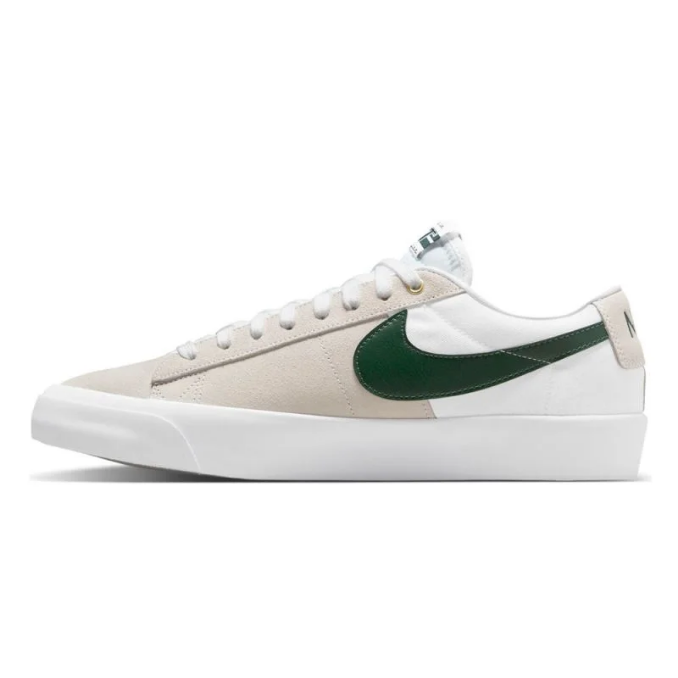Nike Sb Zoom Blazer Low Pro Gt Wht Grn Shoes Mens At Cal Surf