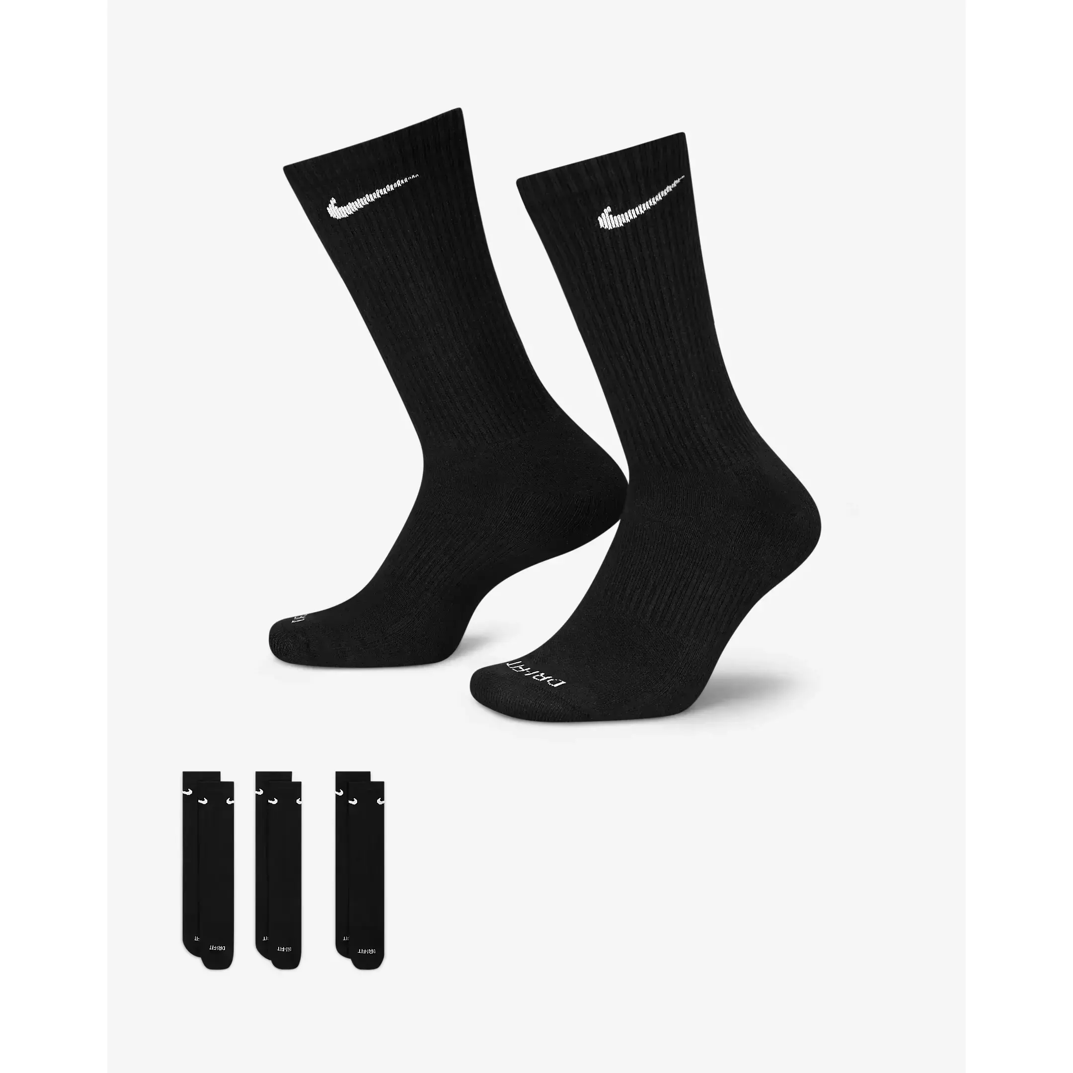 Everyday Plus Cushioned Crew Sock 3 Pack