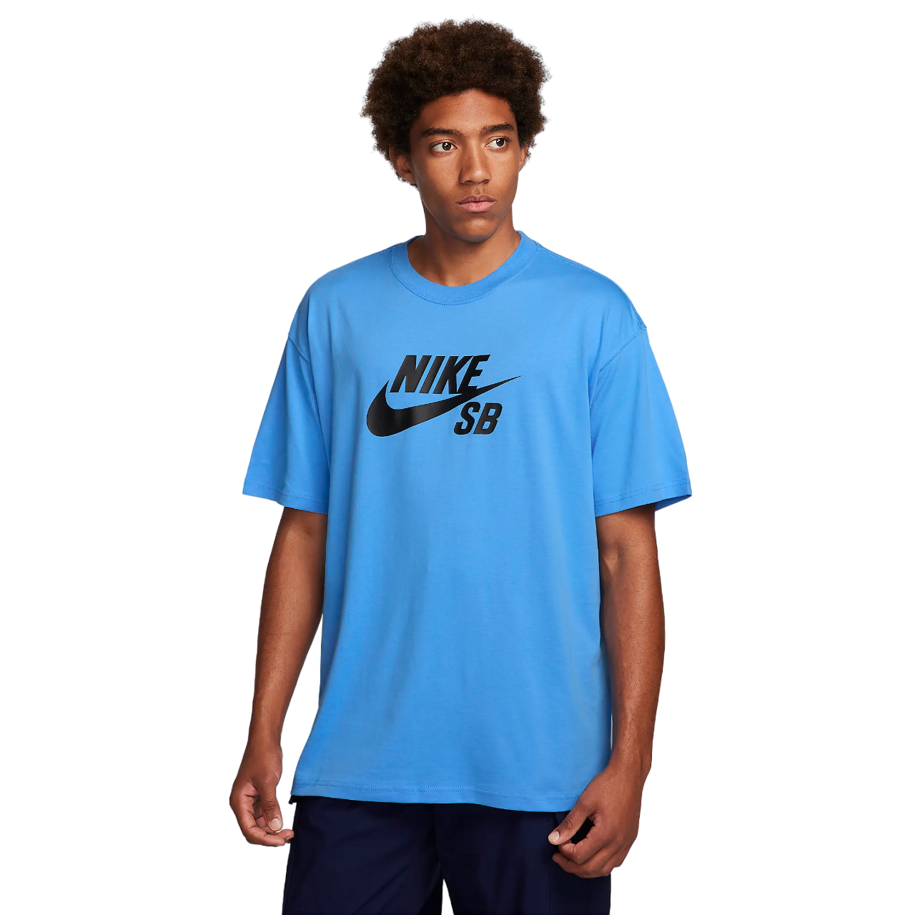 Logo Skate Tee (University Blue)