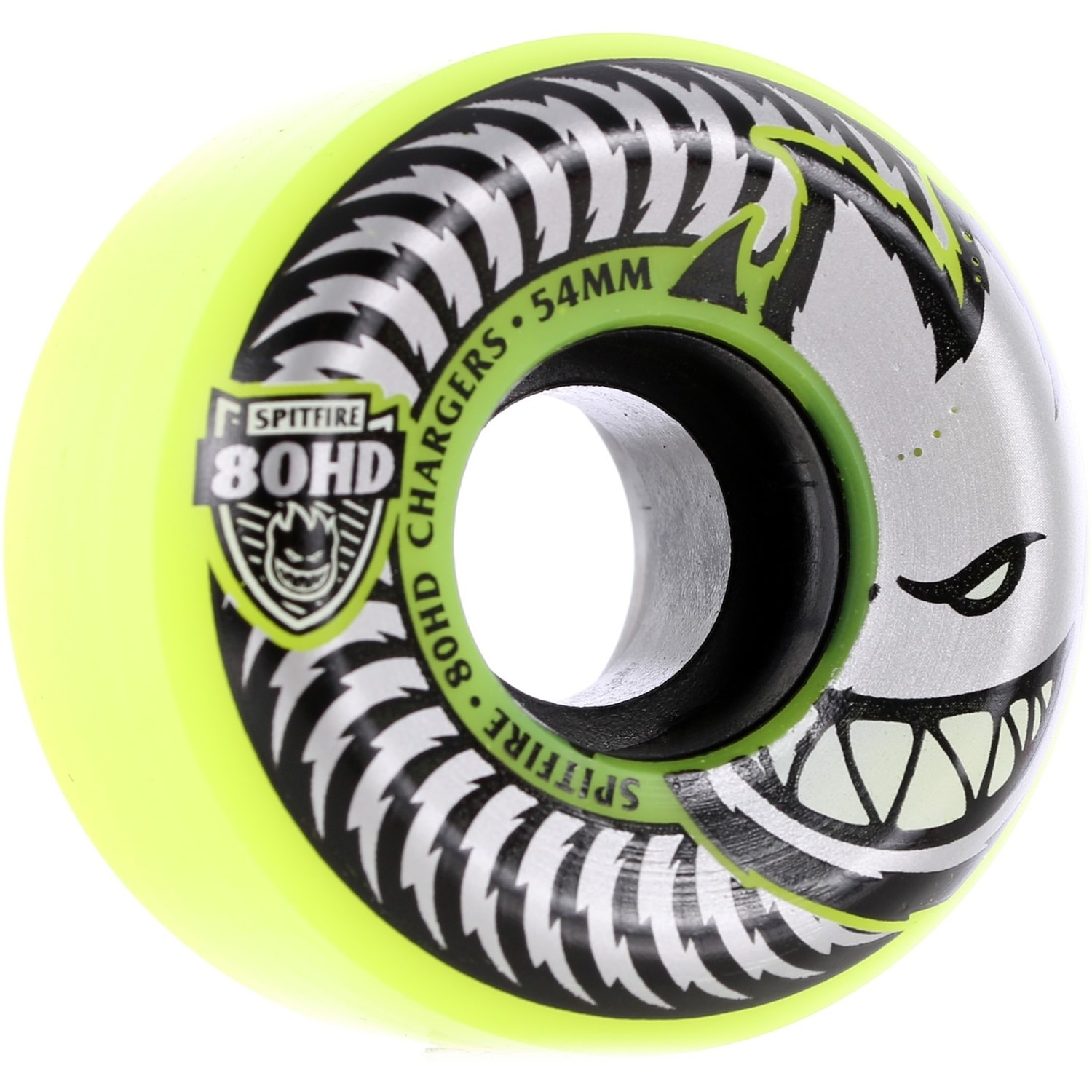 Spitfire 80HD Charger Conical Yellow 54mm Wheels at Cal Surf