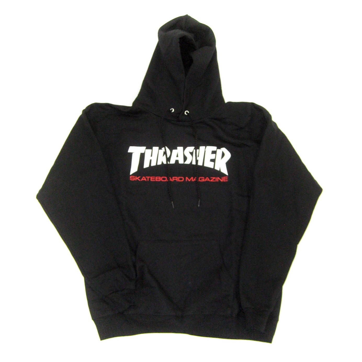 thrasher two tone black hoodie