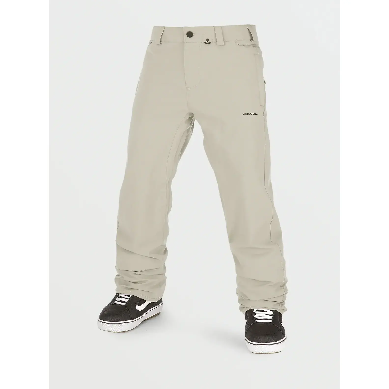 Volcom Freakin Snow Chino Dark Khaki Pants at Cal Surf